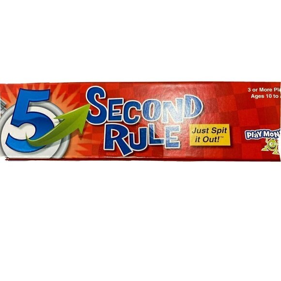 5 Second Rule - 10th Anniversary by Play Monster Ages 10+ Family Game New - Picture 4 of 5